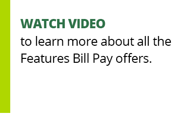 Bill Pay Video link